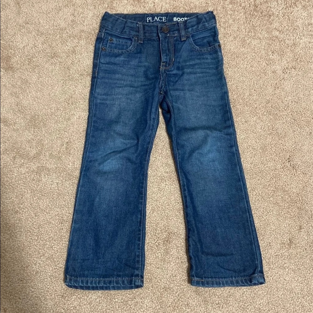 The children's place denim boot cut Jeans 5T